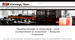 Desktop Screenshot of 3dgroup.com